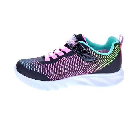 Zapatillas Skechers zapatos Niña modelo S Lights Negro 