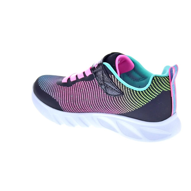 Zapatillas Skechers zapatos Niña modelo S Lights Negro 