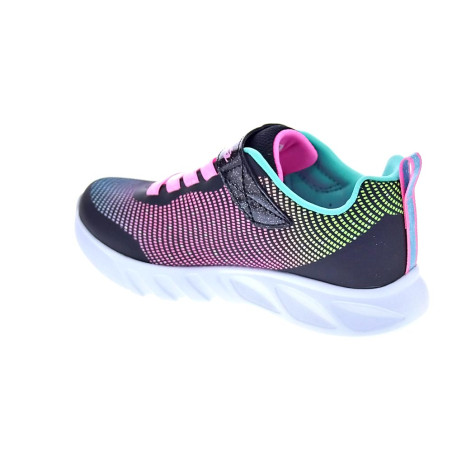 Zapatillas Skechers zapatos Niña modelo S Lights Negro 