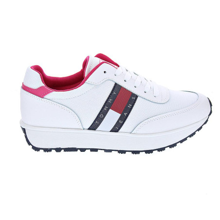 Zapatillas Tommy Hilfiger zapatos Mujer modelo Retro Runner Blanco 