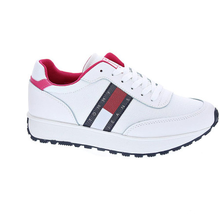Zapatillas Tommy Hilfiger zapatos Mujer modelo Retro Runner Blanco 