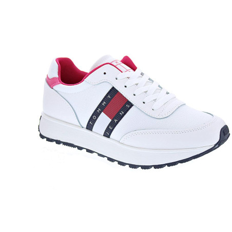 Zapatillas Tommy Hilfiger zapatos Mujer modelo Retro Runner Blanco 