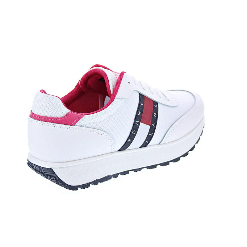 Zapatillas Tommy Hilfiger zapatos Mujer modelo Retro Runner Blanco 