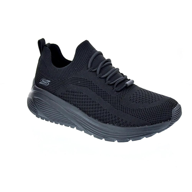 Zapatillas Skechers zapatos Mujer modelo Bobs Sparrow Negro 