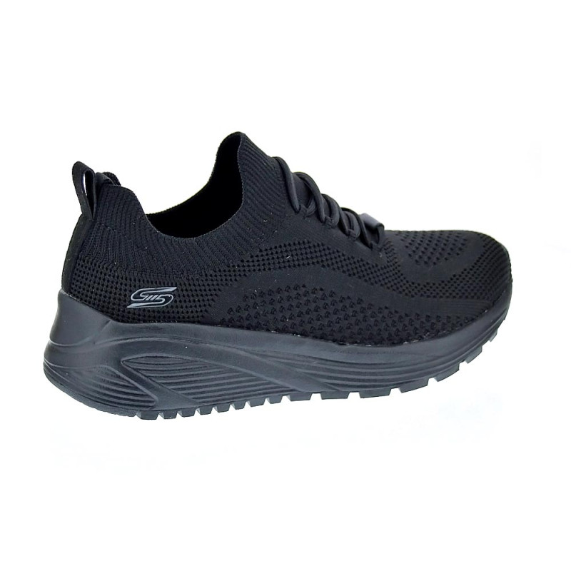 Zapatillas Skechers zapatos Mujer modelo Bobs Sparrow Negro 
