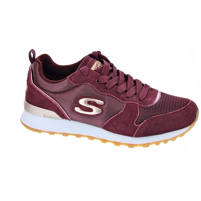 Zapatillas Skechers zapatos Mujer modelo Og 85 Gold Rojo 