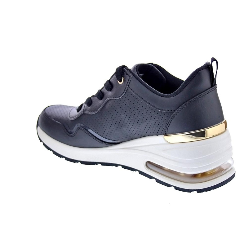 Zapatillas Skechers zapatos Mujer modelo Street Negro 