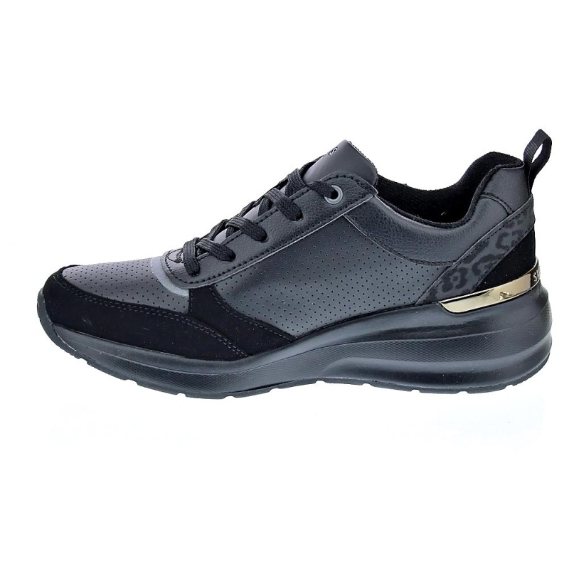 Zapatillas Skechers zapatos Mujer modelo Billion Negro 