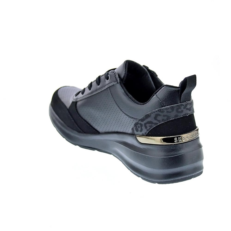 Zapatillas Skechers zapatos Mujer modelo Billion Negro 