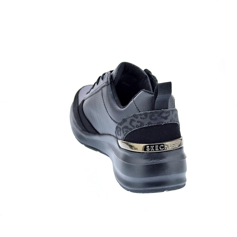 Zapatillas Skechers zapatos Mujer modelo Billion Negro 