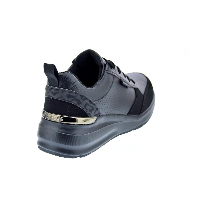 Zapatillas Skechers zapatos Mujer modelo Billion Negro 