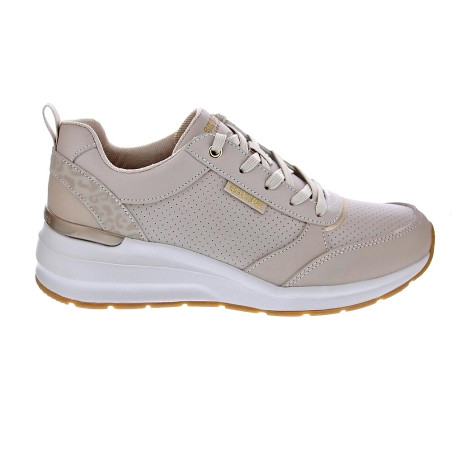 Zapatillas Skechers zapatos Mujer modelo Billion Beige Cordón