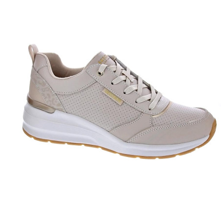 Zapatillas Skechers zapatos Mujer modelo Billion Beige Cordón