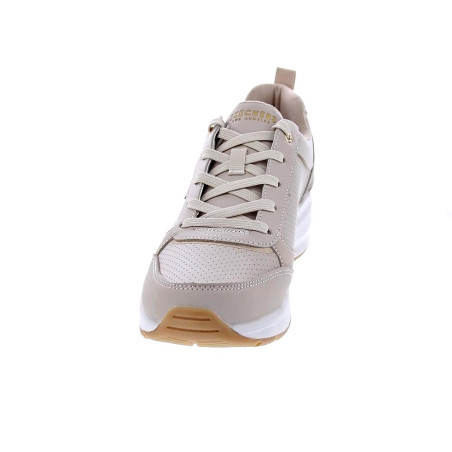 Zapatillas Skechers zapatos Mujer modelo Billion Beige Cordón