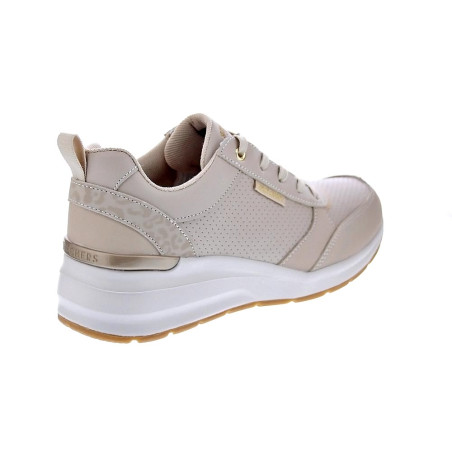 Zapatillas Skechers zapatos Mujer modelo Billion Beige Cordón