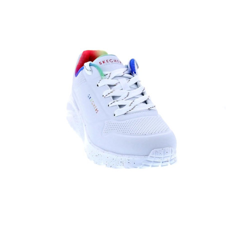 Zapatillas Skechers zapatos Niño modelo Uno Lite Blanco 