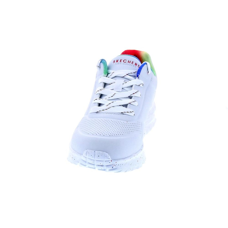 Zapatillas Skechers zapatos Niño modelo Uno Lite Blanco 