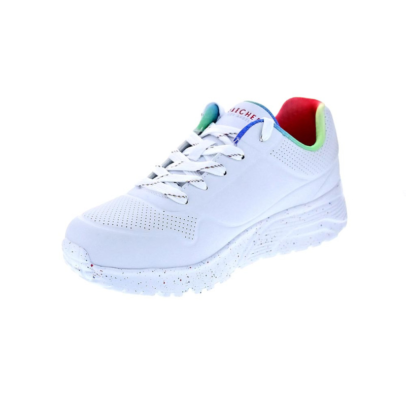 Zapatillas Skechers zapatos Niño modelo Uno Lite Blanco 