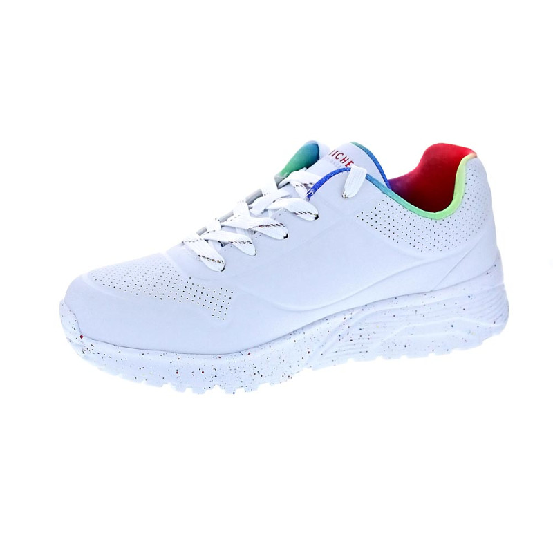 Zapatillas Skechers zapatos Niño modelo Uno Lite Blanco 
