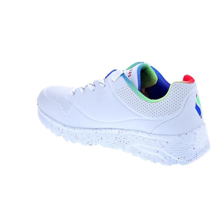 Zapatillas Skechers zapatos Niño modelo Uno Lite Blanco 