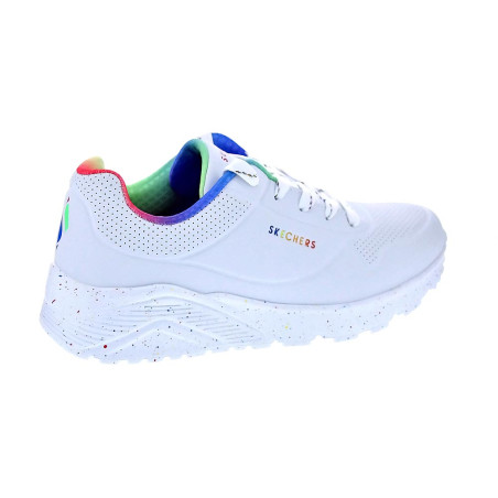 Zapatillas Skechers zapatos Niño modelo Uno Lite Blanco 