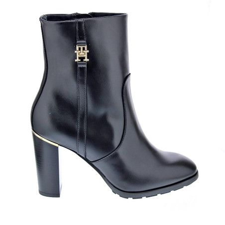 Botines Tommy Hilfiger zapatos Mujer modelo Bootie Negro 