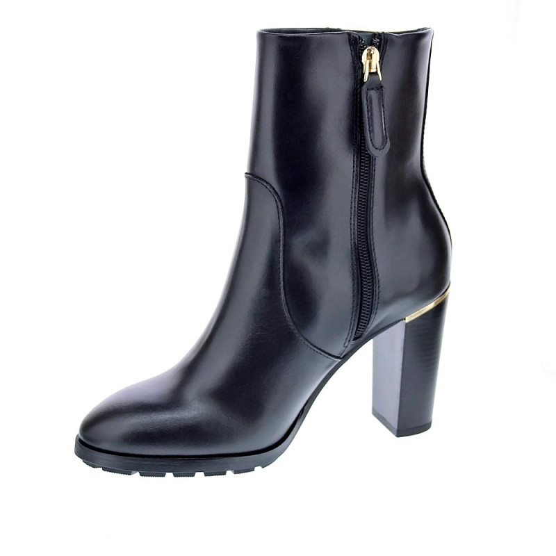 Botines Tommy Hilfiger zapatos Mujer modelo Bootie Negro 