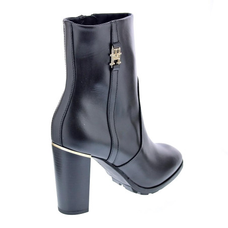 Botines Tommy Hilfiger zapatos Mujer modelo Bootie Negro 