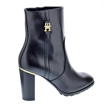 Botines Tommy Hilfiger zapatos Mujer modelo Bootie Negro 