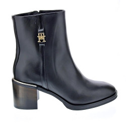 Botines Tommy Hilfiger zapatos Mujer modelo Bootie low Negro 