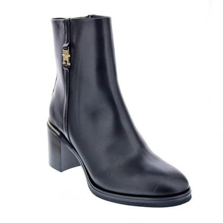 Botines Tommy Hilfiger zapatos Mujer modelo Bootie low Negro 