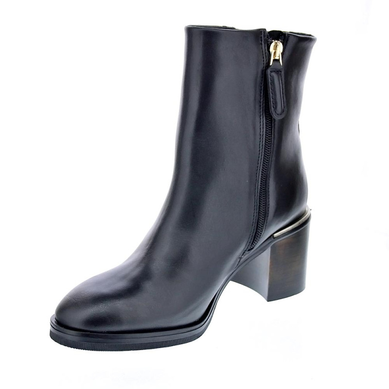 Botines Tommy Hilfiger zapatos Mujer modelo Bootie low Negro 