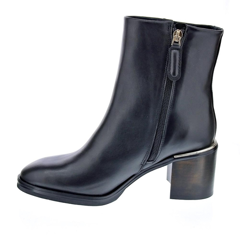 Botines Tommy Hilfiger zapatos Mujer modelo Bootie low Negro 