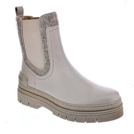 Botines Tommy Hilfiger zapatos Mujer modelo Chelsea Bootie Beige 