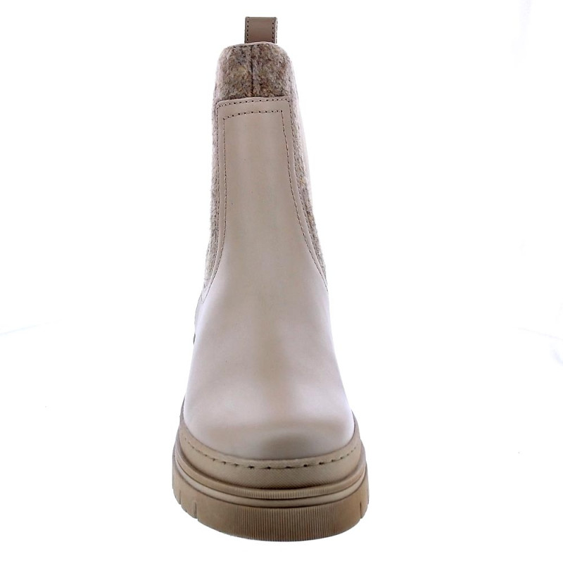 Botines Tommy Hilfiger zapatos Mujer modelo Chelsea Bootie Beige 