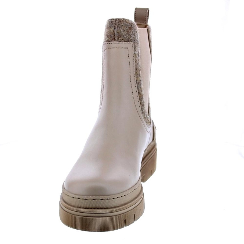 Botines Tommy Hilfiger zapatos Mujer modelo Chelsea Bootie Beige 