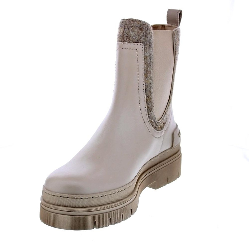 Botines Tommy Hilfiger zapatos Mujer modelo Chelsea Bootie Beige 