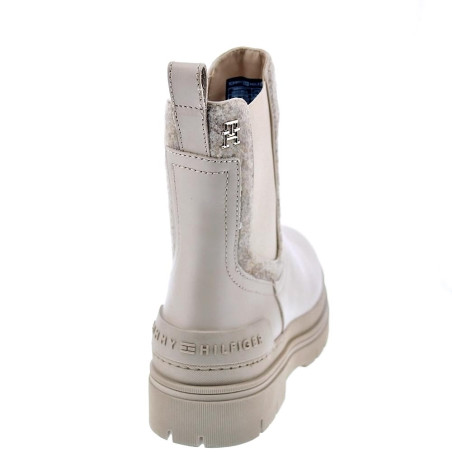Botines Tommy Hilfiger zapatos Mujer modelo Chelsea Bootie Beige 
