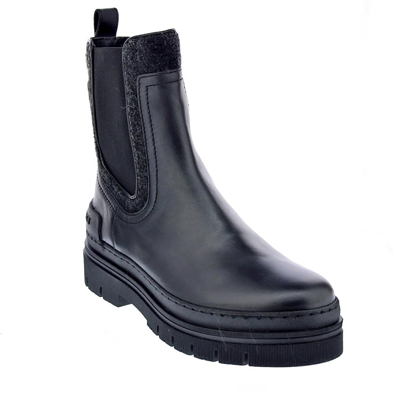Botines Tommy Hilfiger zapatos Mujer modelo Chelsea Bootie Negro 