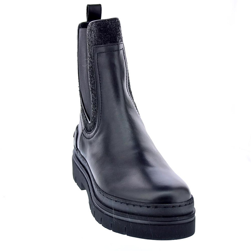 Botines Tommy Hilfiger zapatos Mujer modelo Chelsea Bootie Negro 