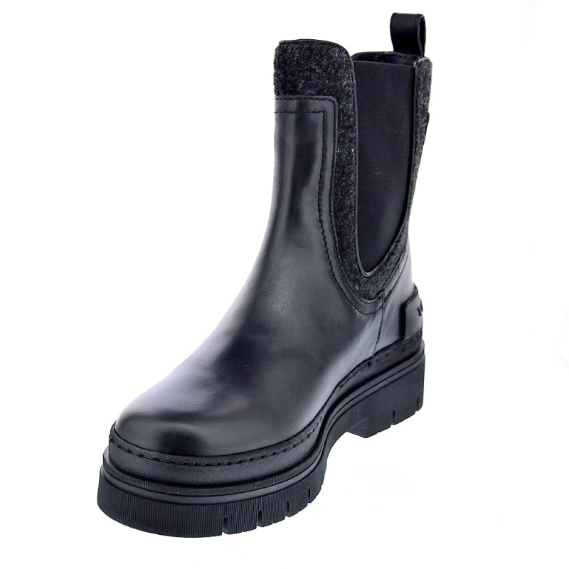 Botines Tommy Hilfiger zapatos Mujer modelo Chelsea Bootie Negro 