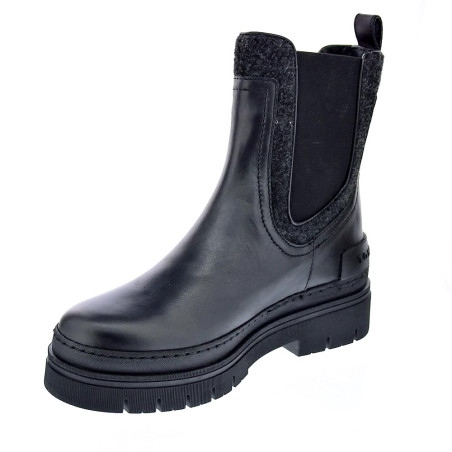 Botines Tommy Hilfiger zapatos Mujer modelo Chelsea Bootie Negro 