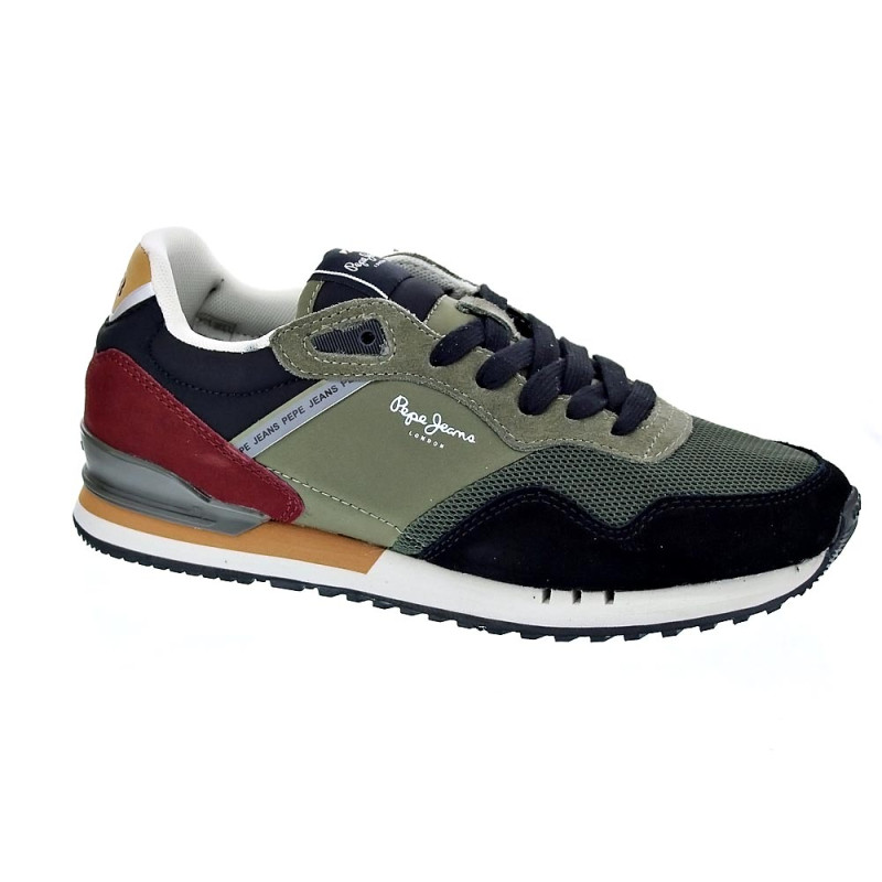 Zapatillas Pepe Jeans zapatos Hombre modelo London Forest Verde 