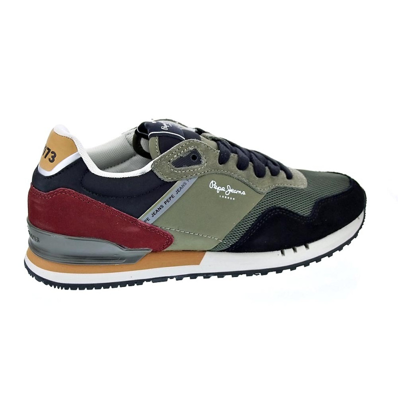 Zapatillas Pepe Jeans zapatos Hombre modelo London Forest Verde 
