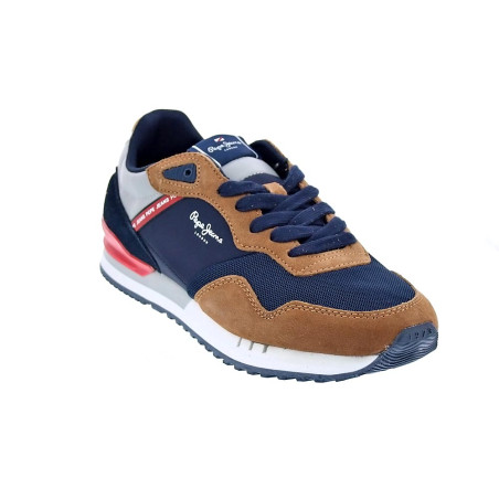 Zapatillas Pepe Jeans zapatos Hombre modelo London Forest Marrón 