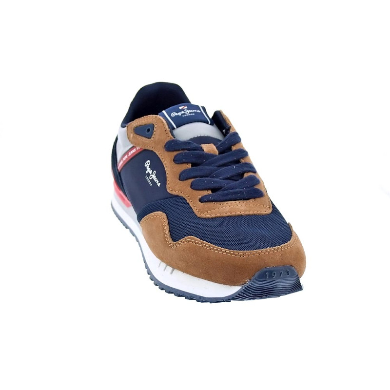 Zapatillas Pepe Jeans zapatos Hombre modelo London Forest Marrón 