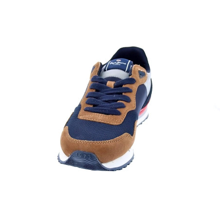 Zapatillas Pepe Jeans zapatos Hombre modelo London Forest Marrón 