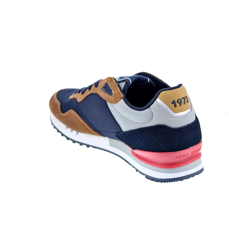 Zapatillas Pepe Jeans zapatos Hombre modelo London Forest Marrón 