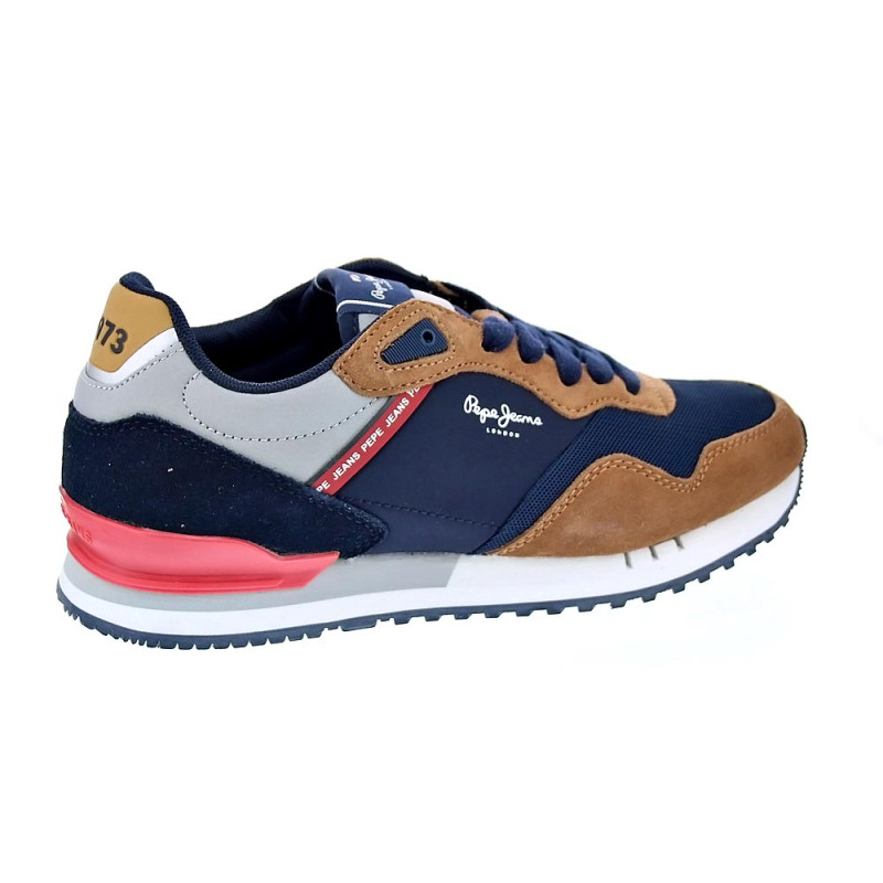 Zapatillas Pepe Jeans zapatos Hombre modelo London Forest Marrón 