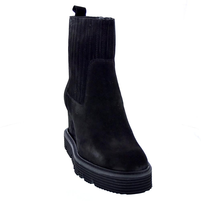 Botines Alpe zapatos Mujer modelo 27821105 Negro Cremallera